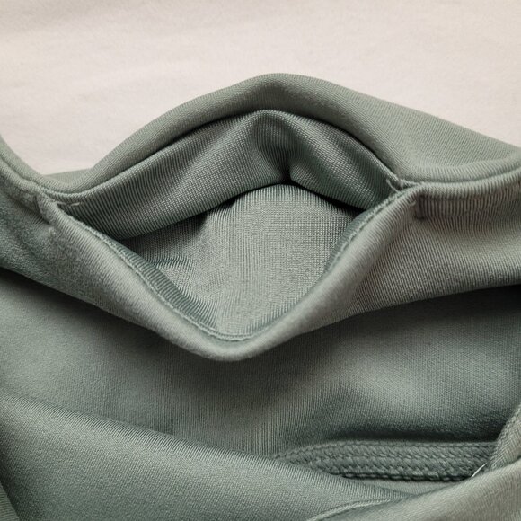 Yogalicious Olive Lux Harmony Lily Pad High-Waisted Flare Leggings Size X-Small - Picture 5 of 10